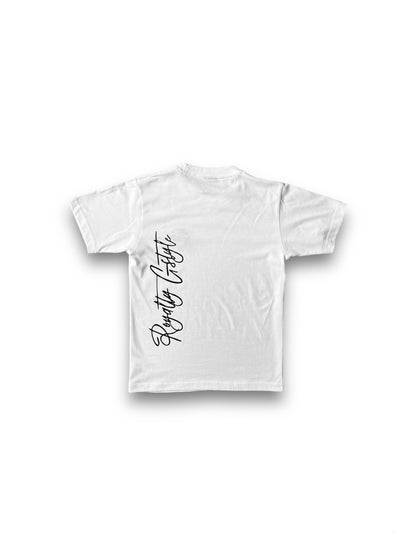 White RG short-sleeved t-shirt