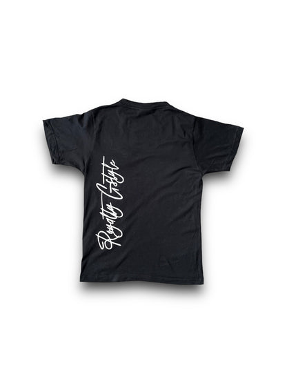 Black RG short-sleeved t-shirt