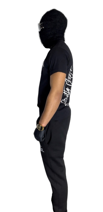 Black RG short-sleeved t-shirt